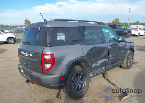 2023 Ford Bronco Sport Big Bend из США, поврежденный, VIN 3FMCR9B61PRD35122